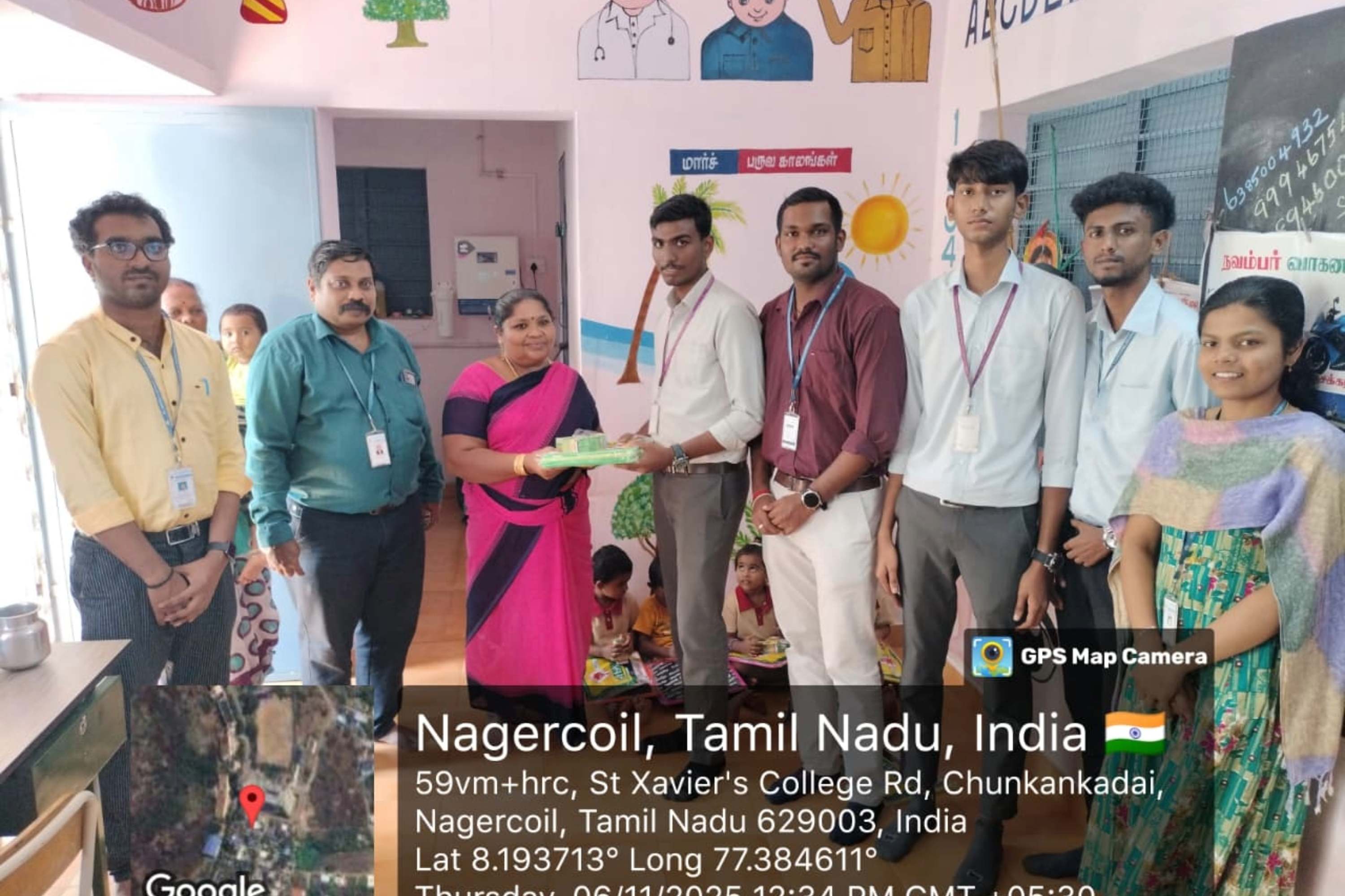 Educational Outreach Program at Rural Child Care Centres (Anganwadi)